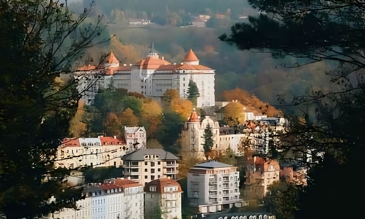 Exterior of Hotel Imperial, Karlovy Vary, Czech Republic