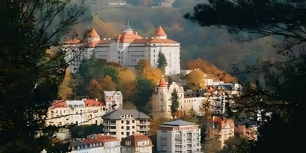 Exterior of Hotel Imperial, Karlovy Vary, Czech Republic