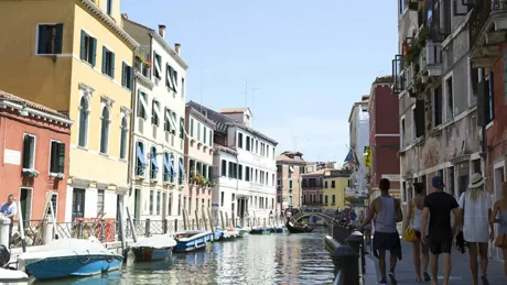 Walking Through Venice