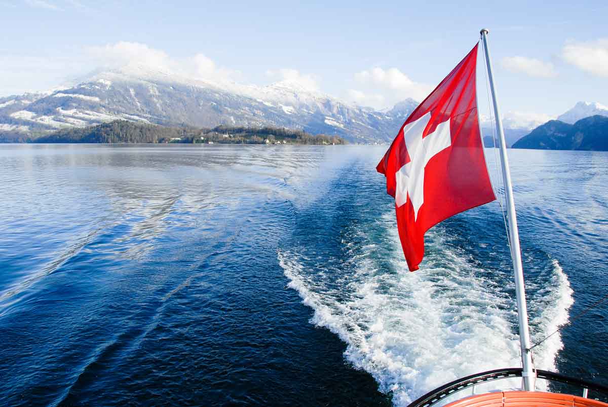 Cruise On Lake Lucerne Switzerland