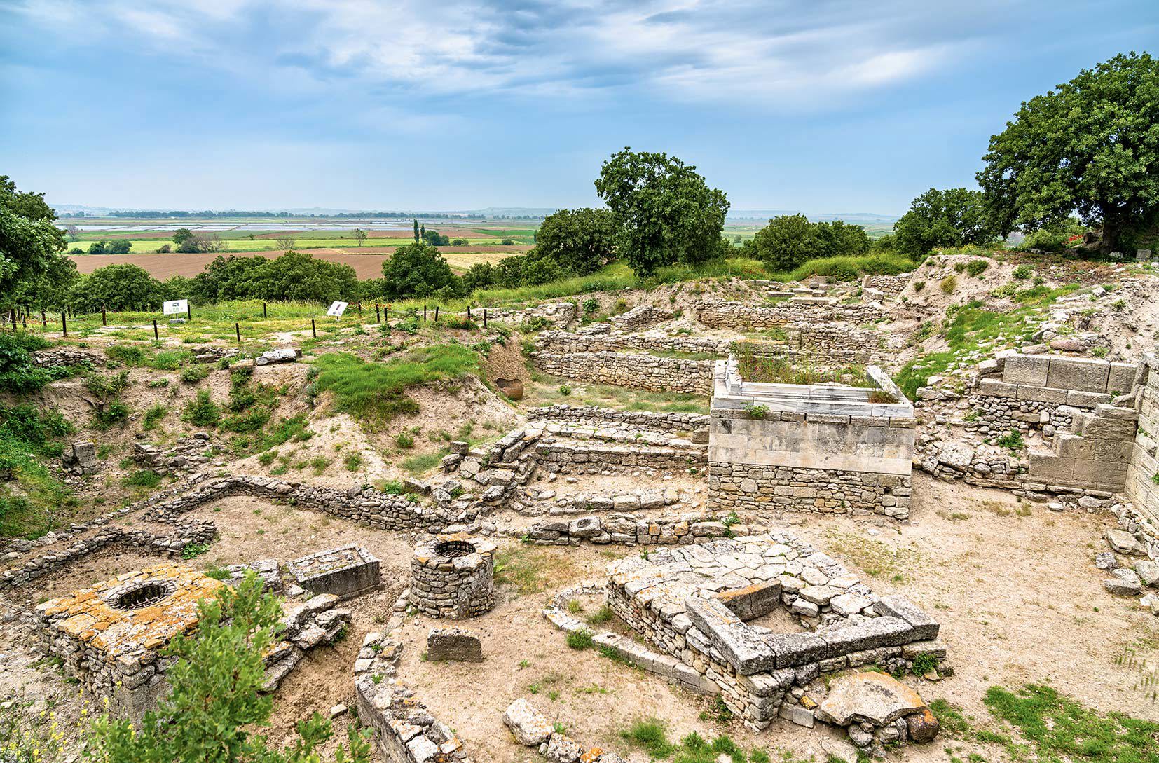 Take a guided tour at Troy 
