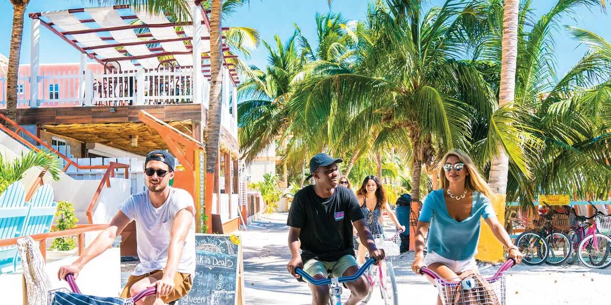 Riding Bikes In Belize