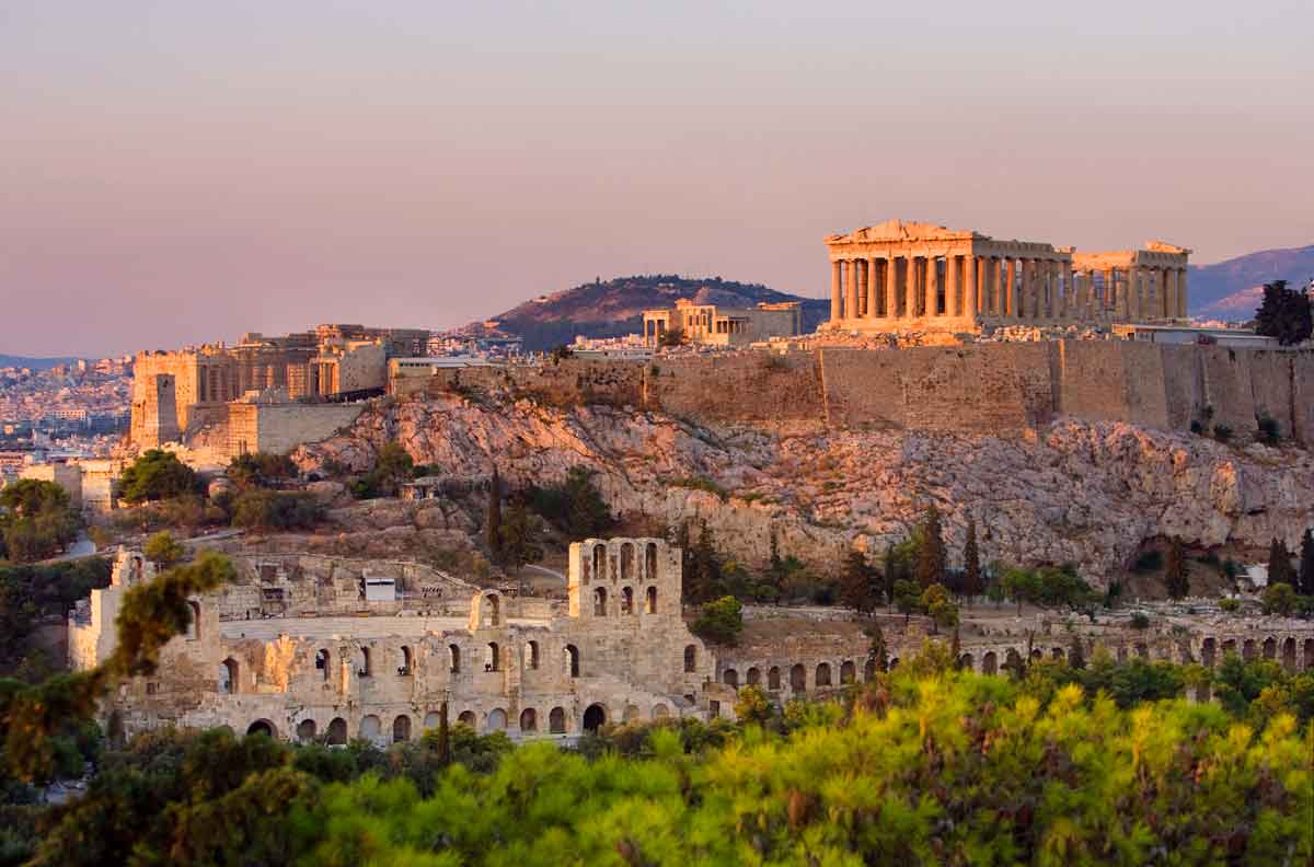 View Of The Acropolis Landmark Greece