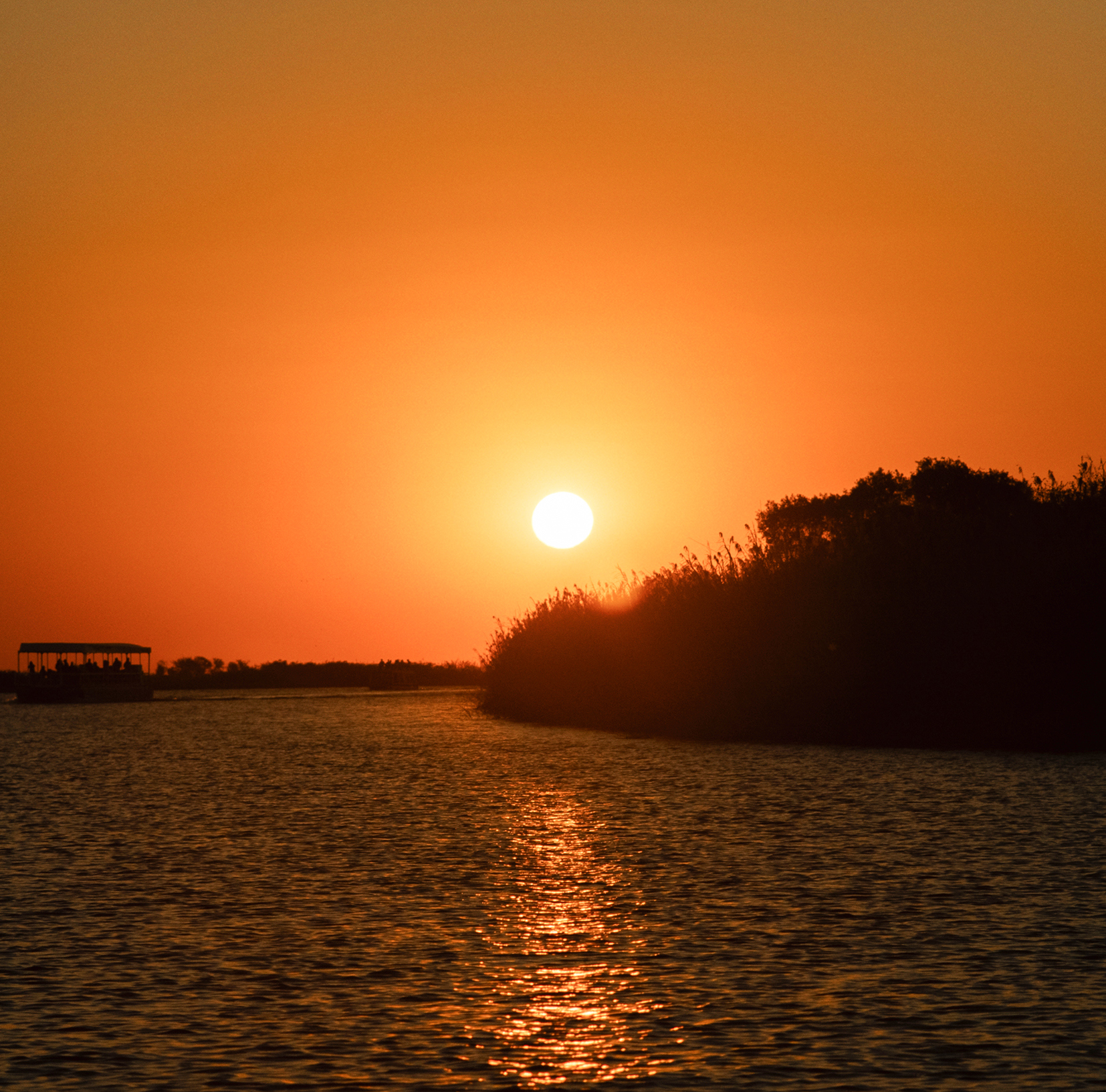 Sunset over Lake Manyara, Tanzania