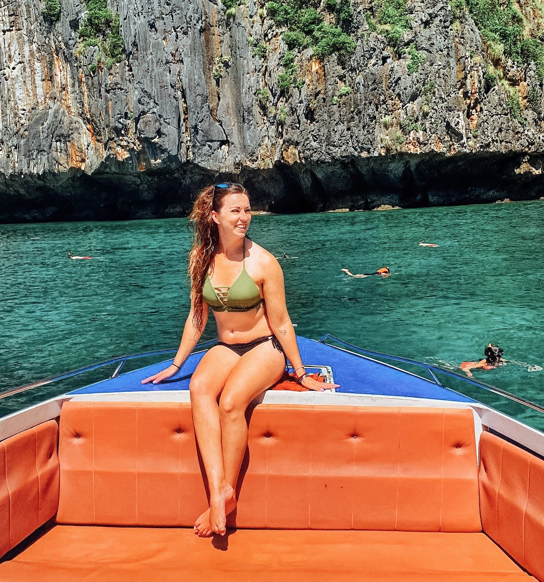 Traveler On Island Explorer Cruise In Krabi, Thailand