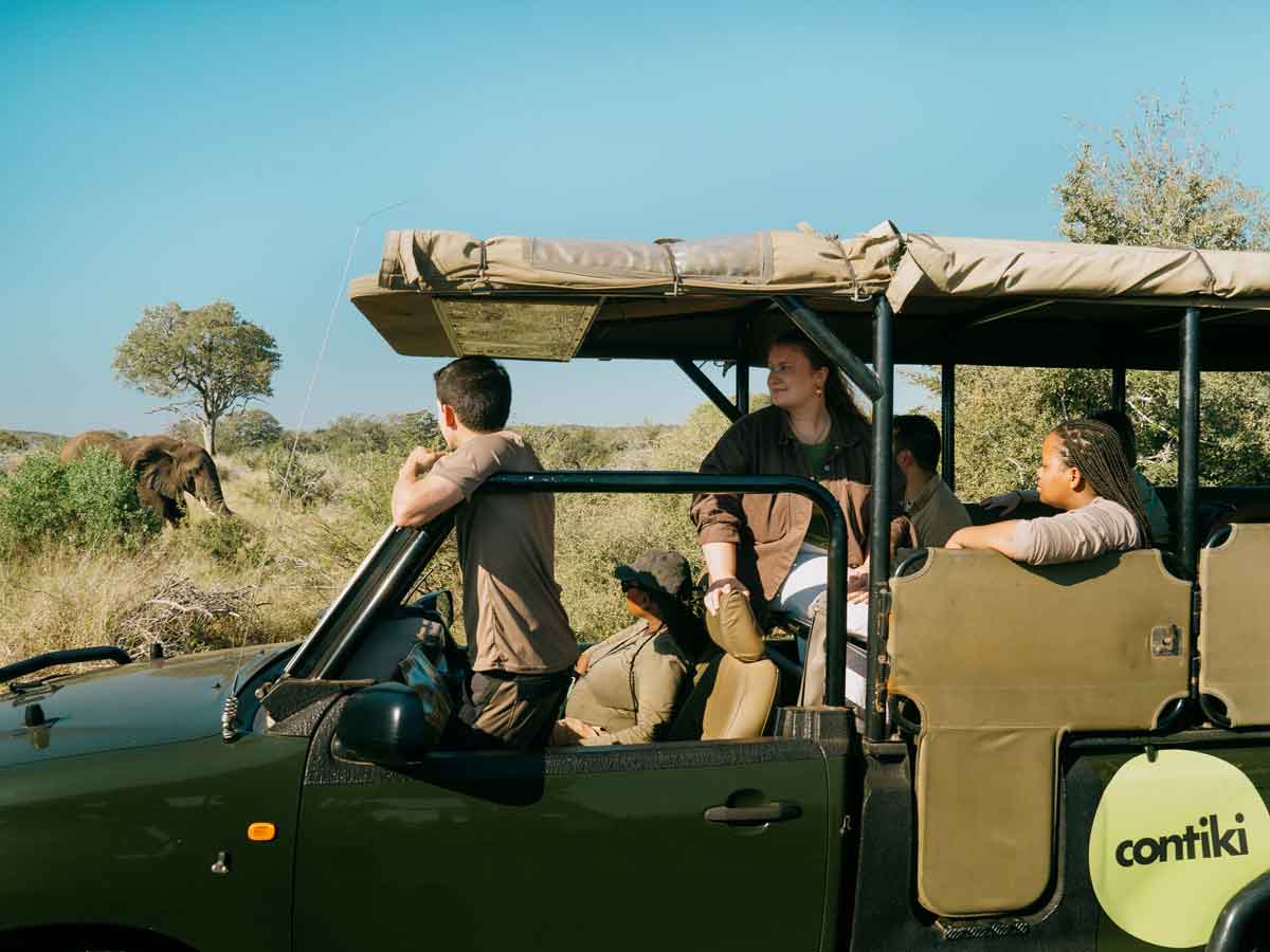 Contiki Group On Kruger Safari South Africa