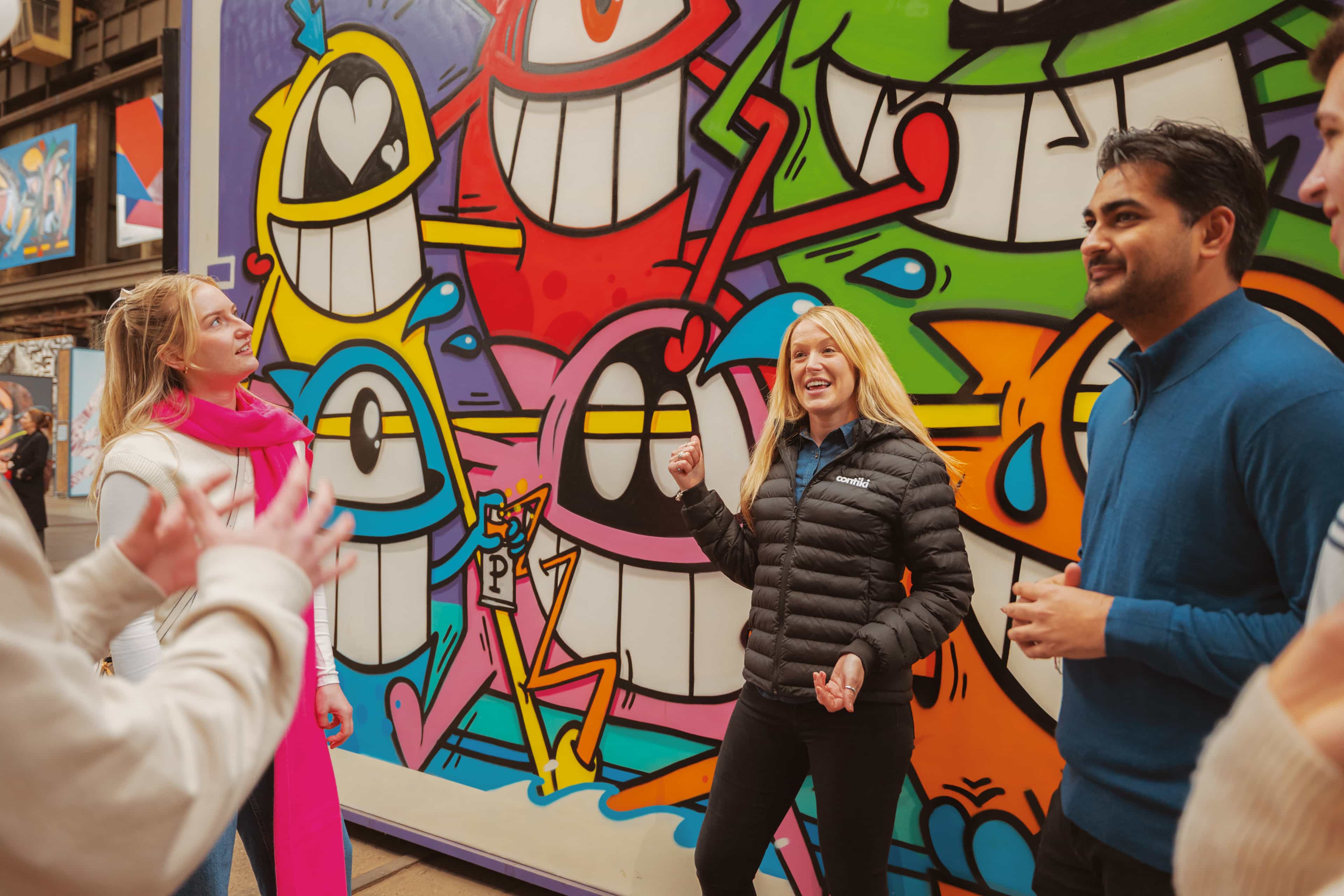 Travel Manager Explaining Art Europe