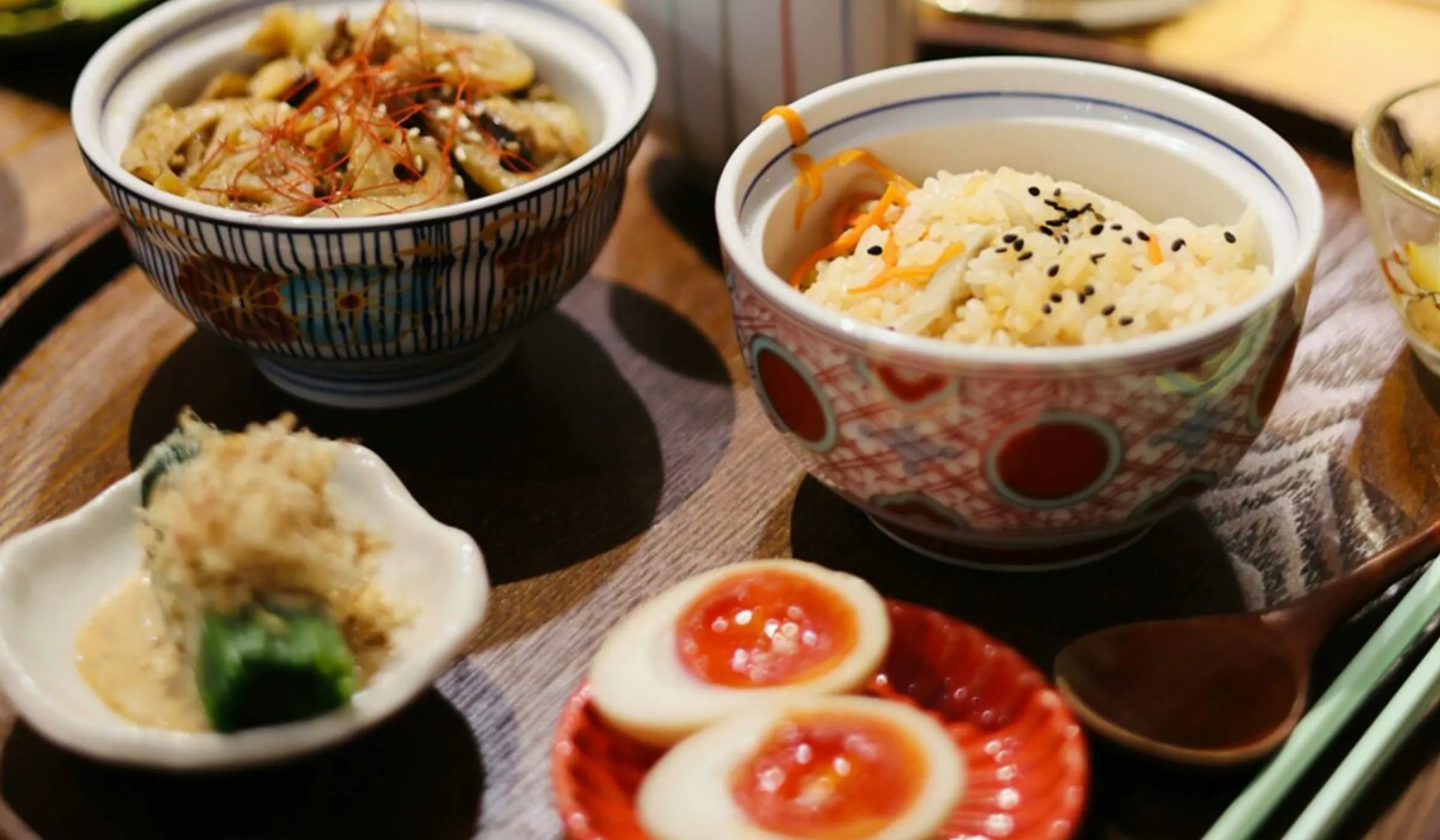Traditional Japanese Food.
