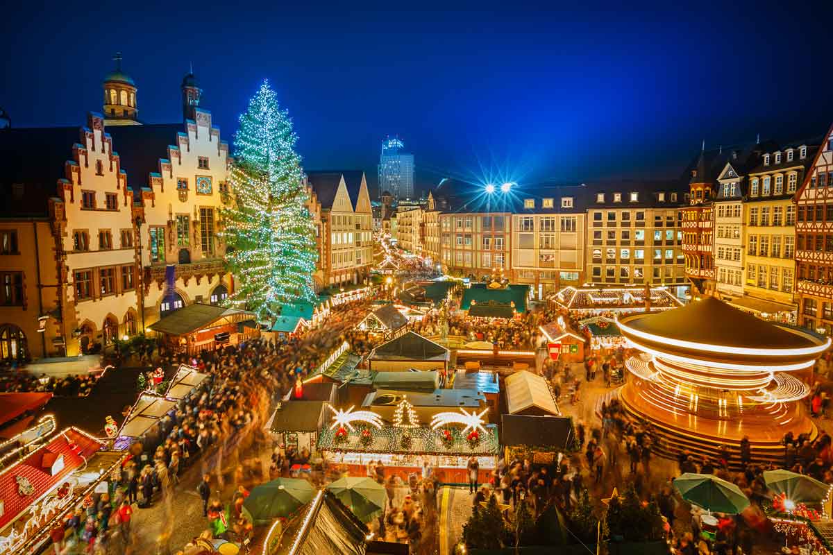Christmas Market In Frankfurt