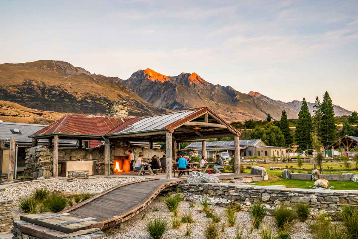 Image Of Horse Ranch In Walter Peak Queenstown New Zealand