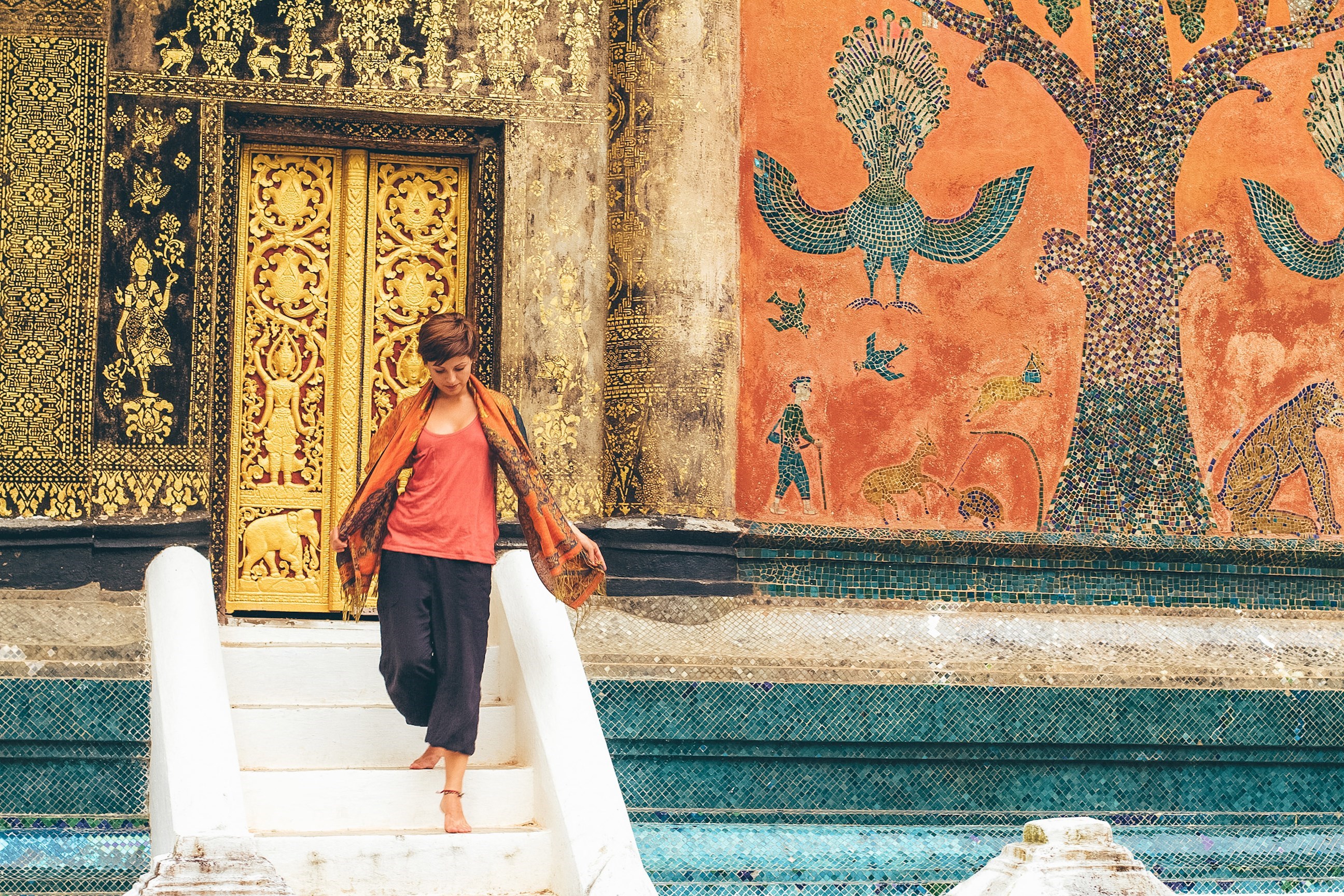 Channel Serenity at Wat Xieng Thong 