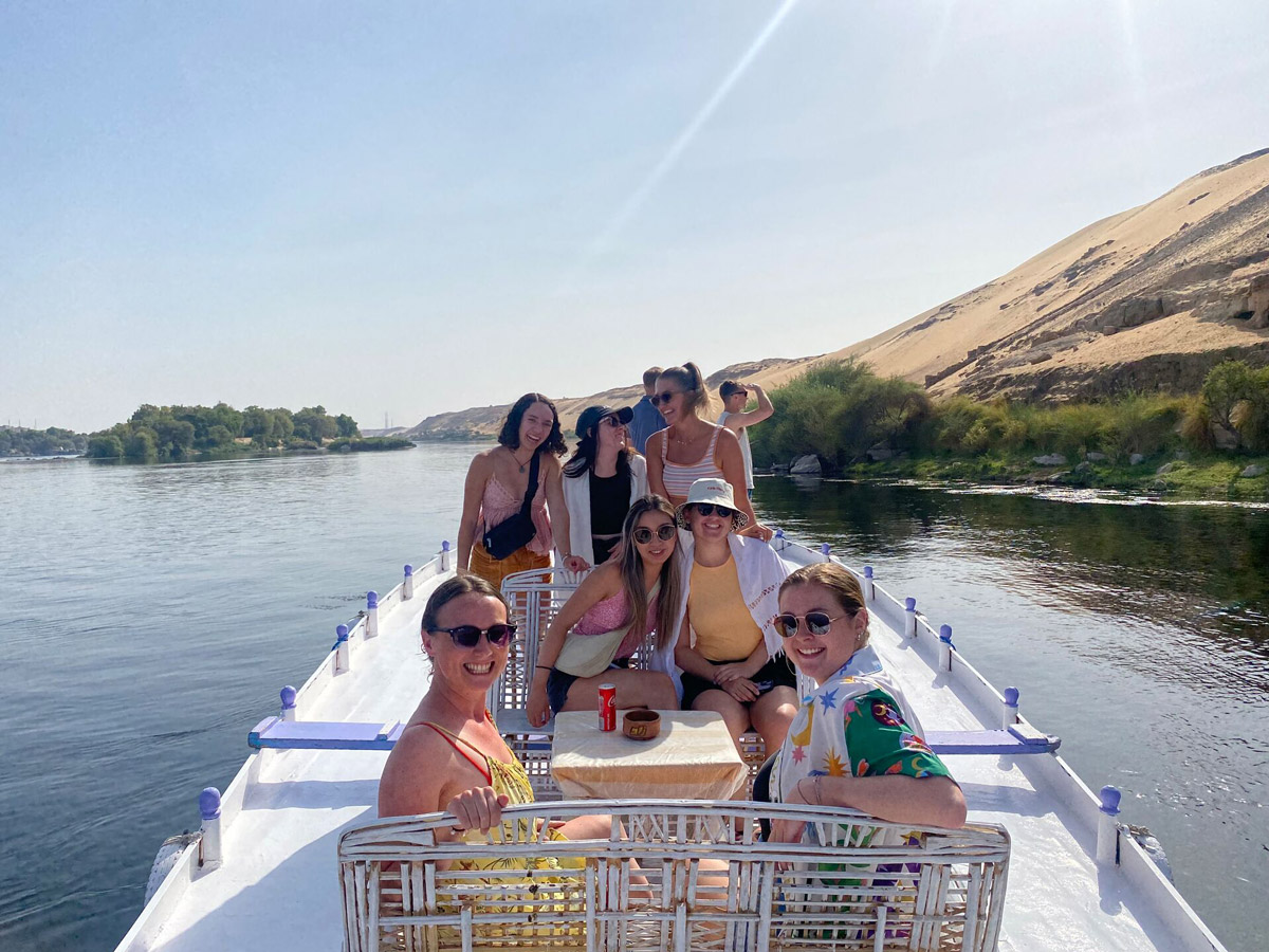 Friends On Boat Smiling (1)