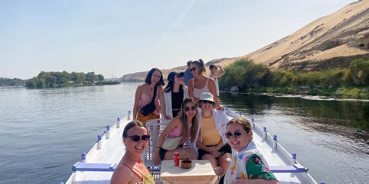 Friends On Boat Smiling (1)