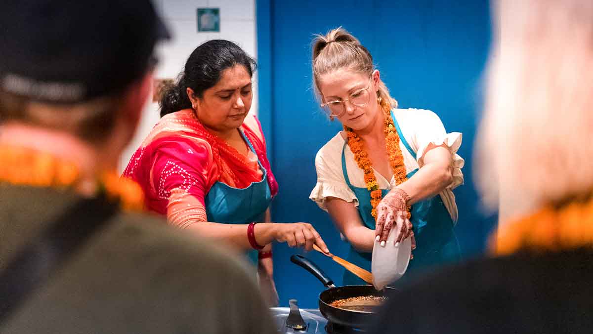 Tradiotinal Cooking India