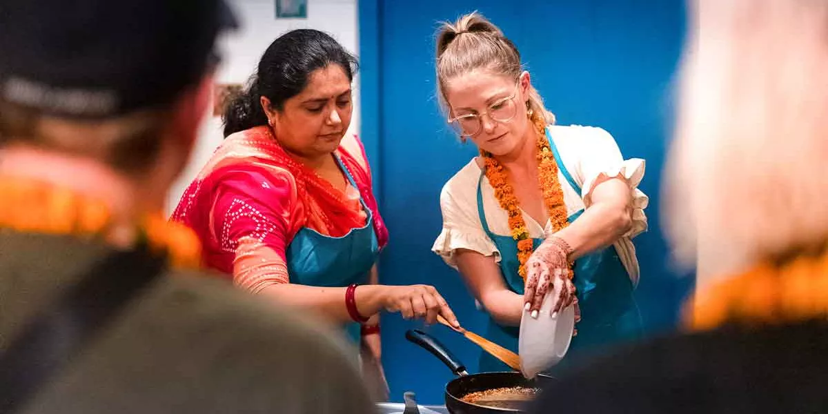 Tradiotinal Cooking India