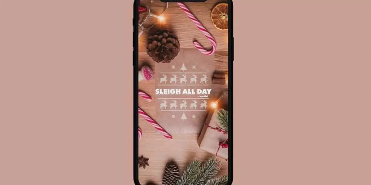 Contiki Sleigh All Day Mobile Background 01