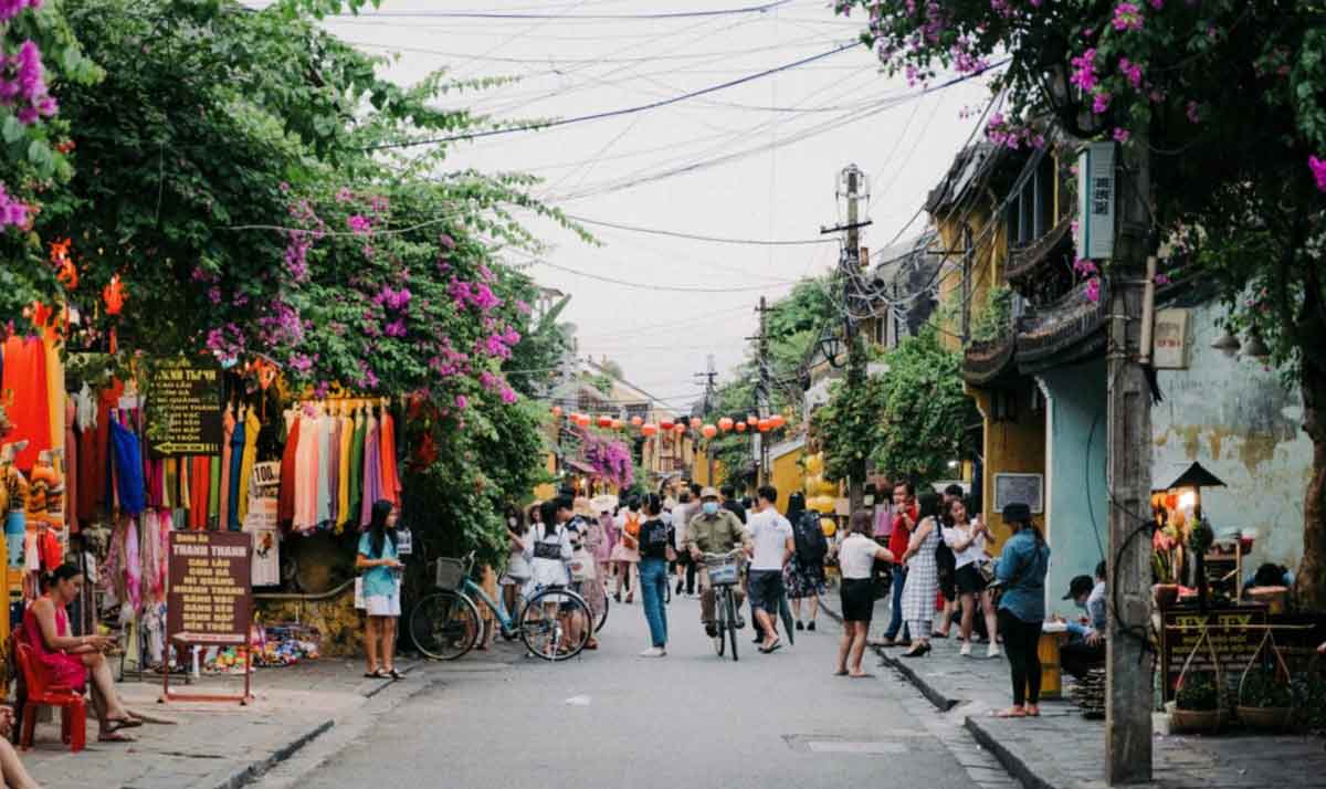 Vibrant Vietnam Street