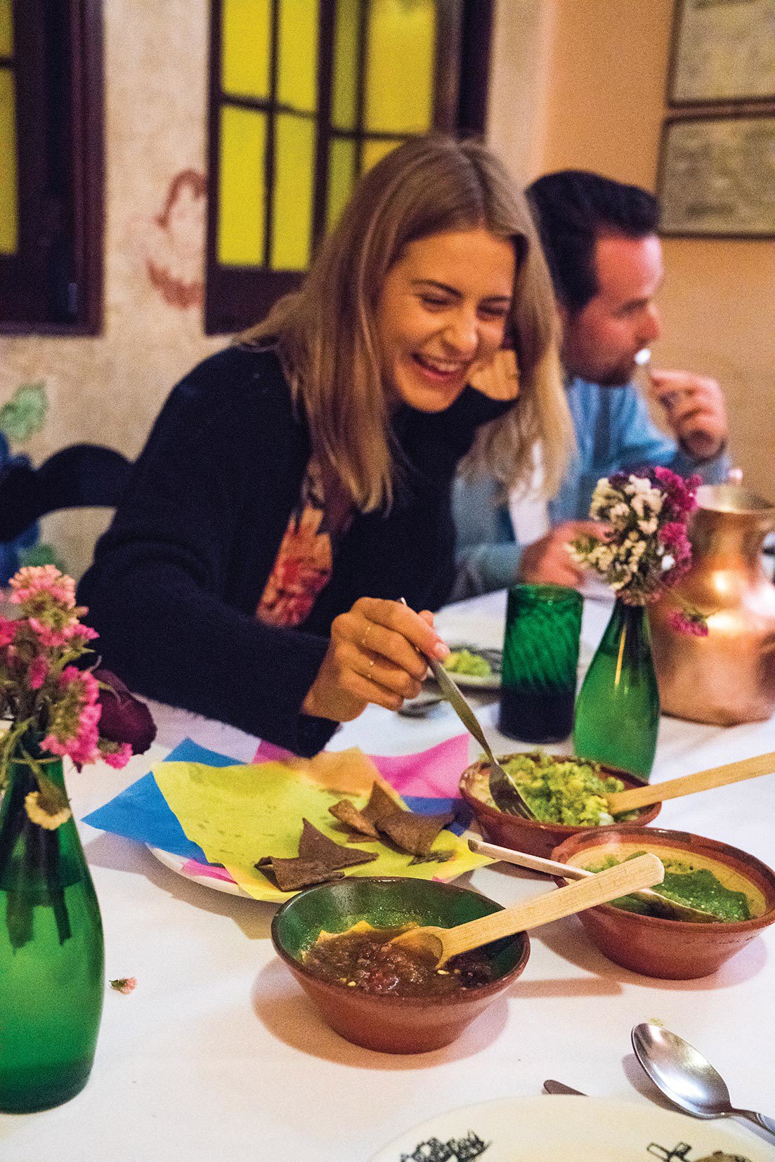 Enjoy a welcome dinner MAKE TRAVEL MATTER® Experience