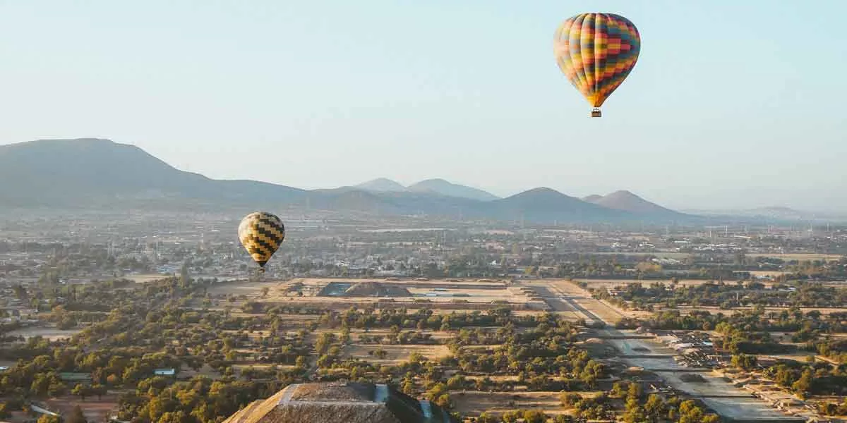Hot Air Balloon Chichen Itza