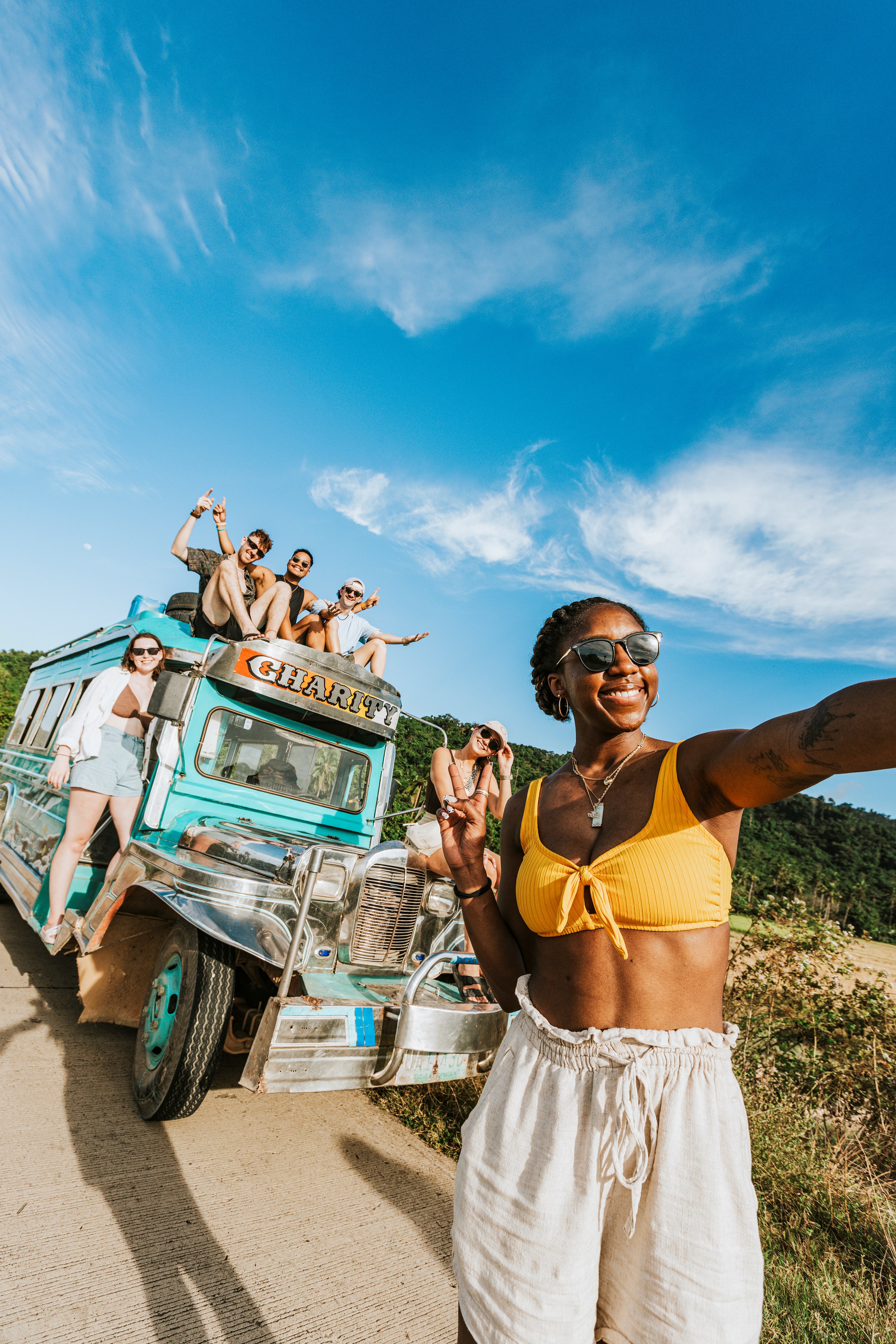 Ride on a classic Filipino Jeepney