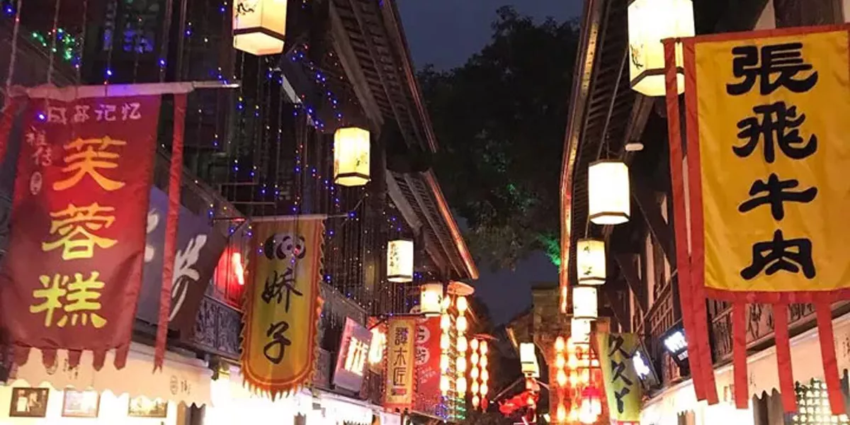 Streets Of Chengdu China