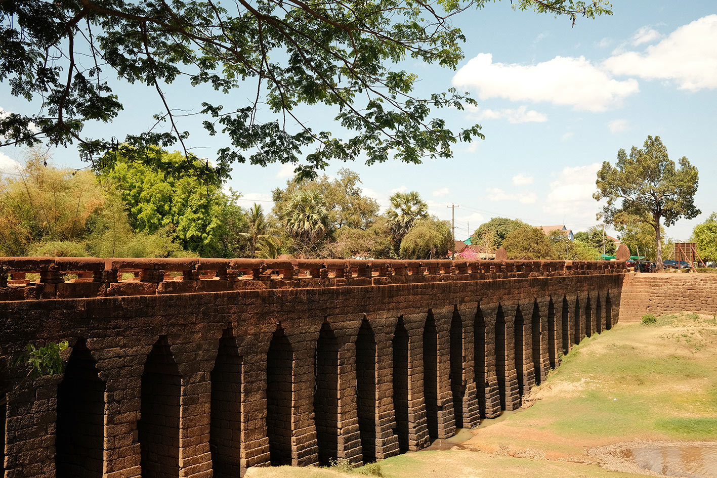 Walk Across Spean Praptos (Kampong Kdei Bridge)