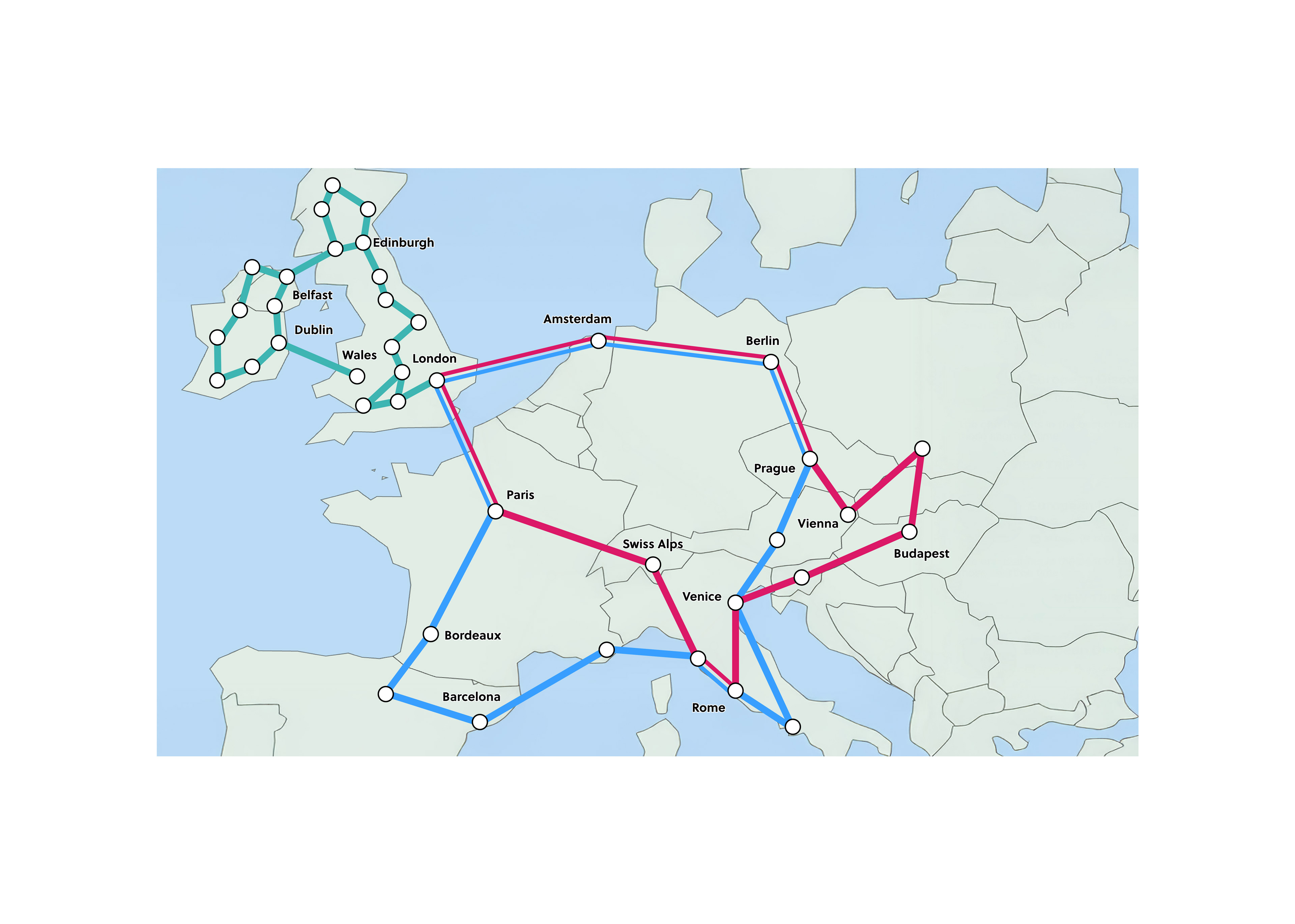 Flexi Map Visualisation Europe