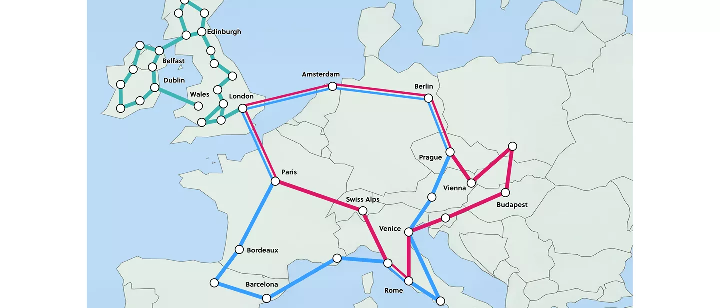 Flexi Map Visualisation Europe