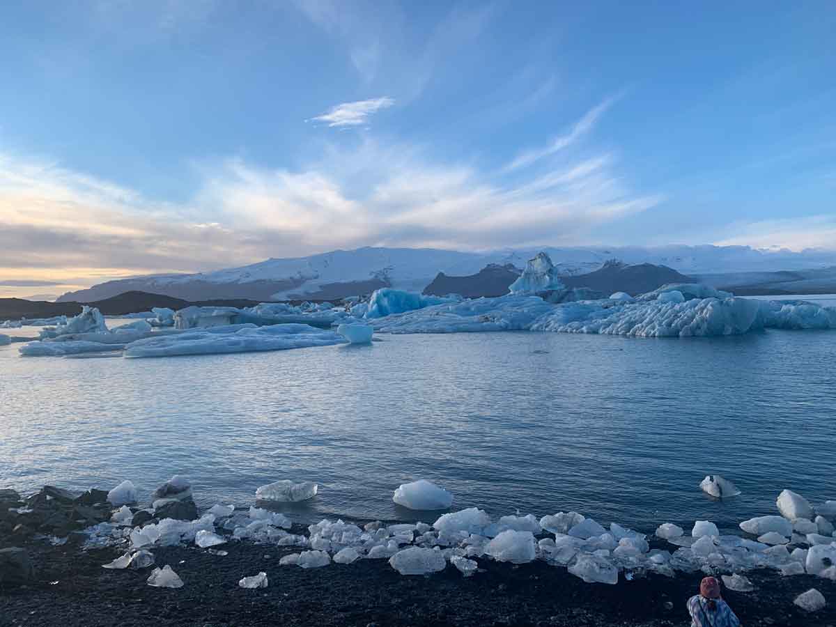 View Of Ice Glaciers Iceland