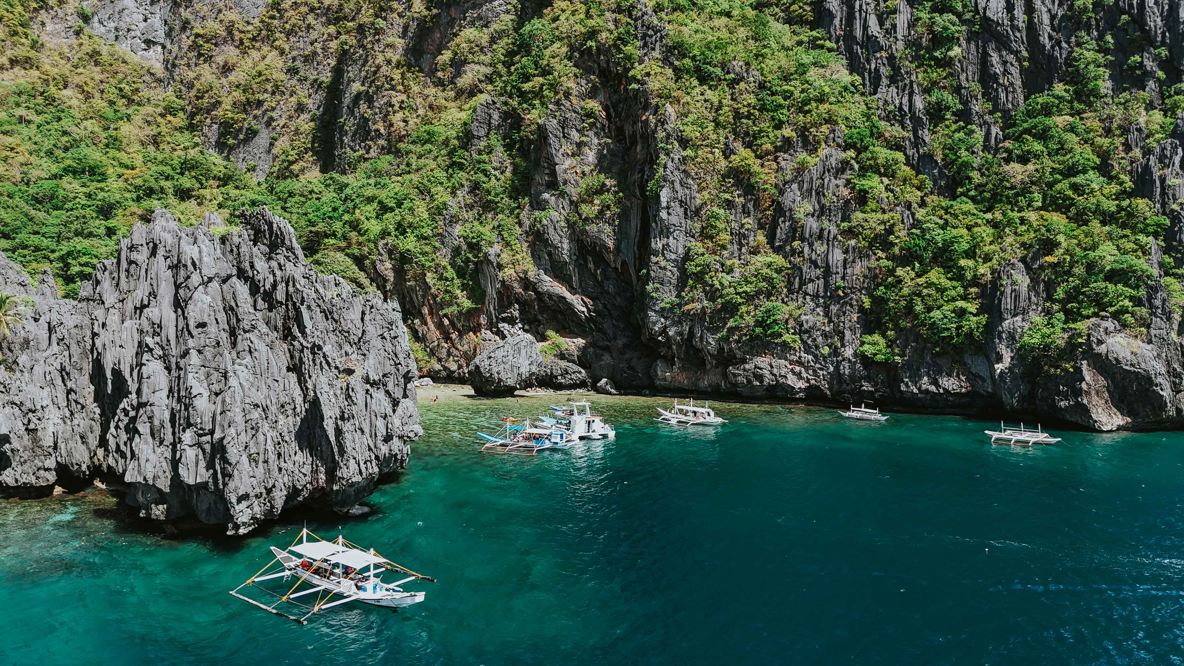 Sea Mountains Boat Philippines