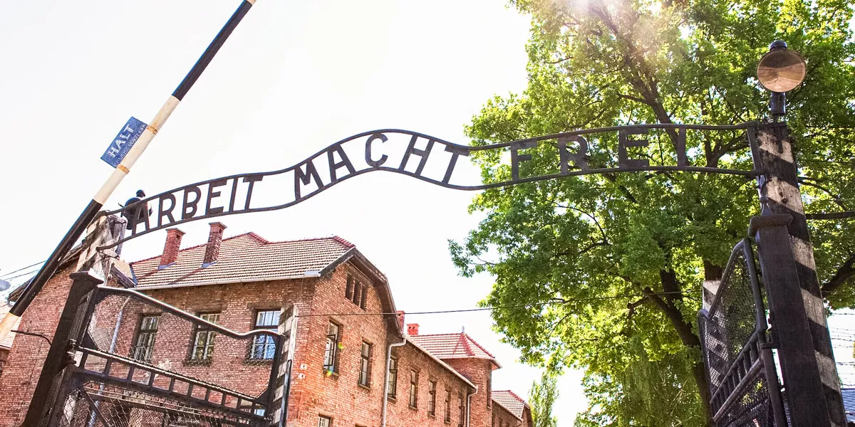Frei Gate At Auschwitz