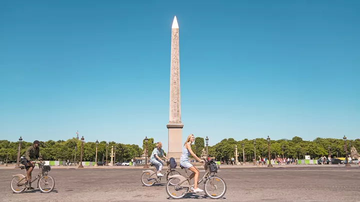 The Luxor Obelisk in Paris, France