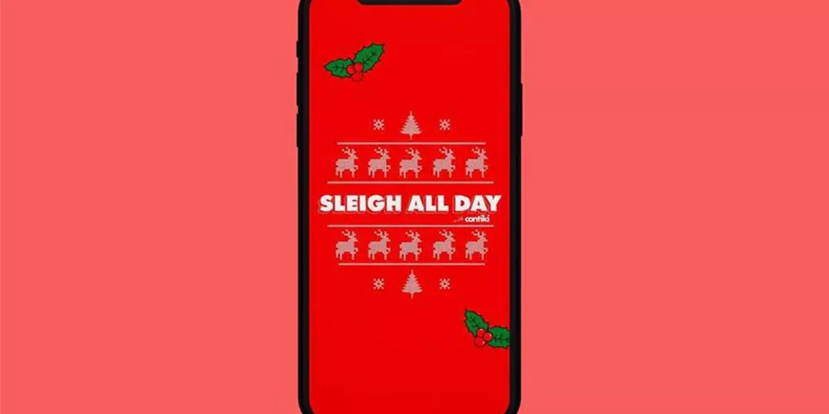 Contiki Sleigh All Day Mobile Background 04