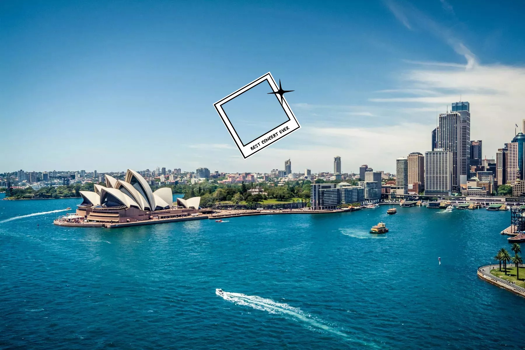 View of Opera House in Sydney, Australia