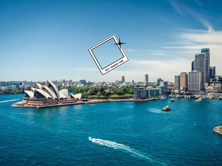 View of Opera House in Sydney, Australia