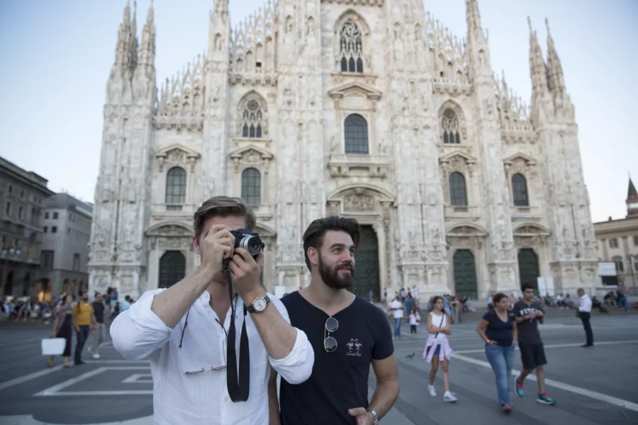 Taking Photos In Milan