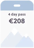 Ski pass 4 days