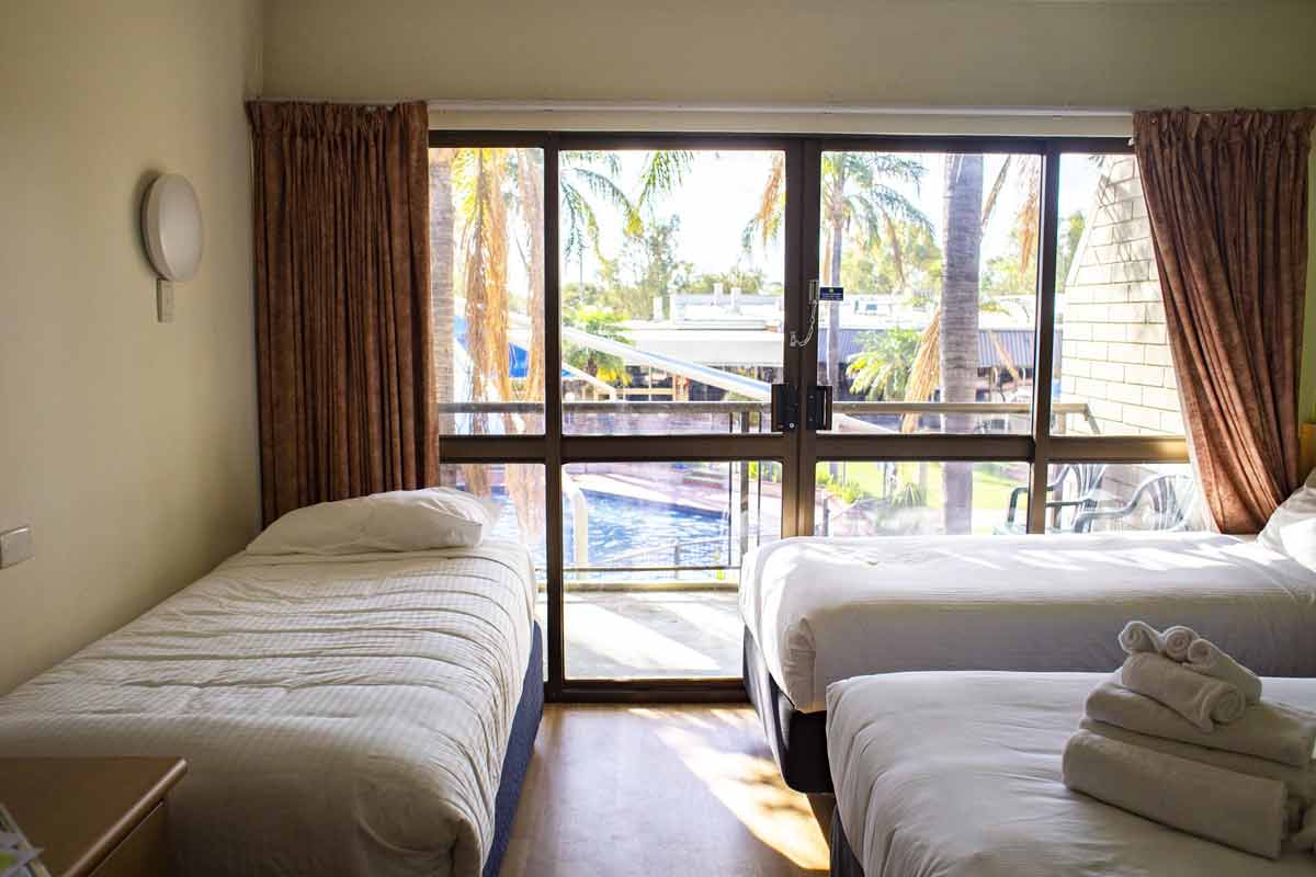 Three Beds Room Swimming Pool Views