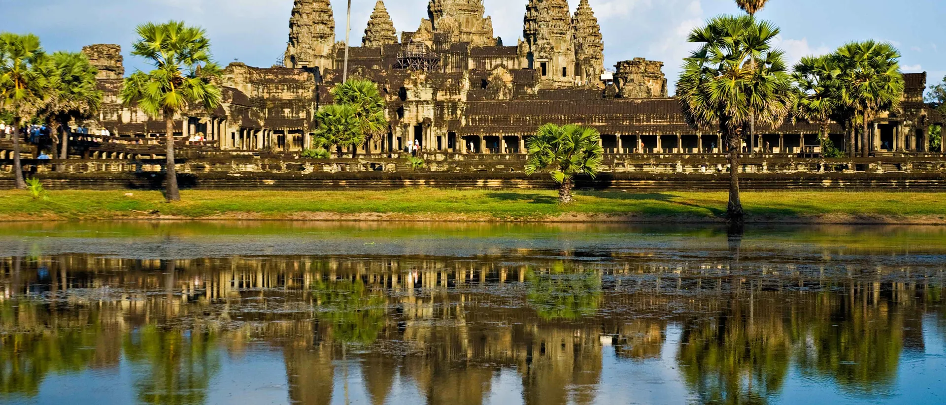 Angkor Wat before sunset in Cambodia