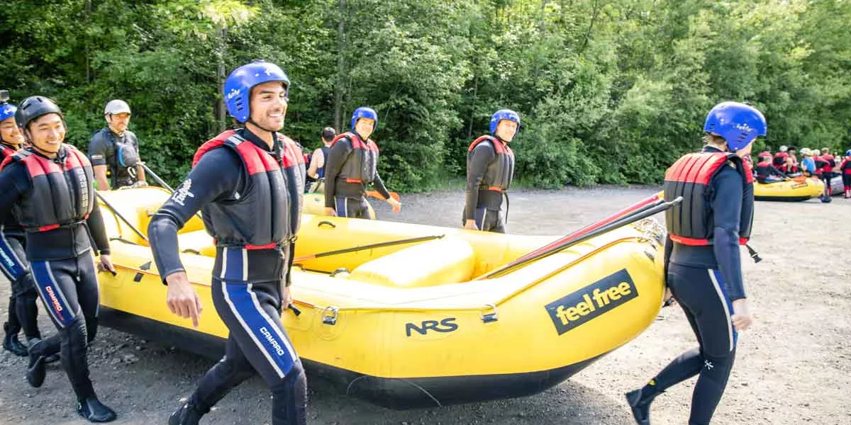Young Group Of Adventurers Rafting Croatia 0235EURS2019