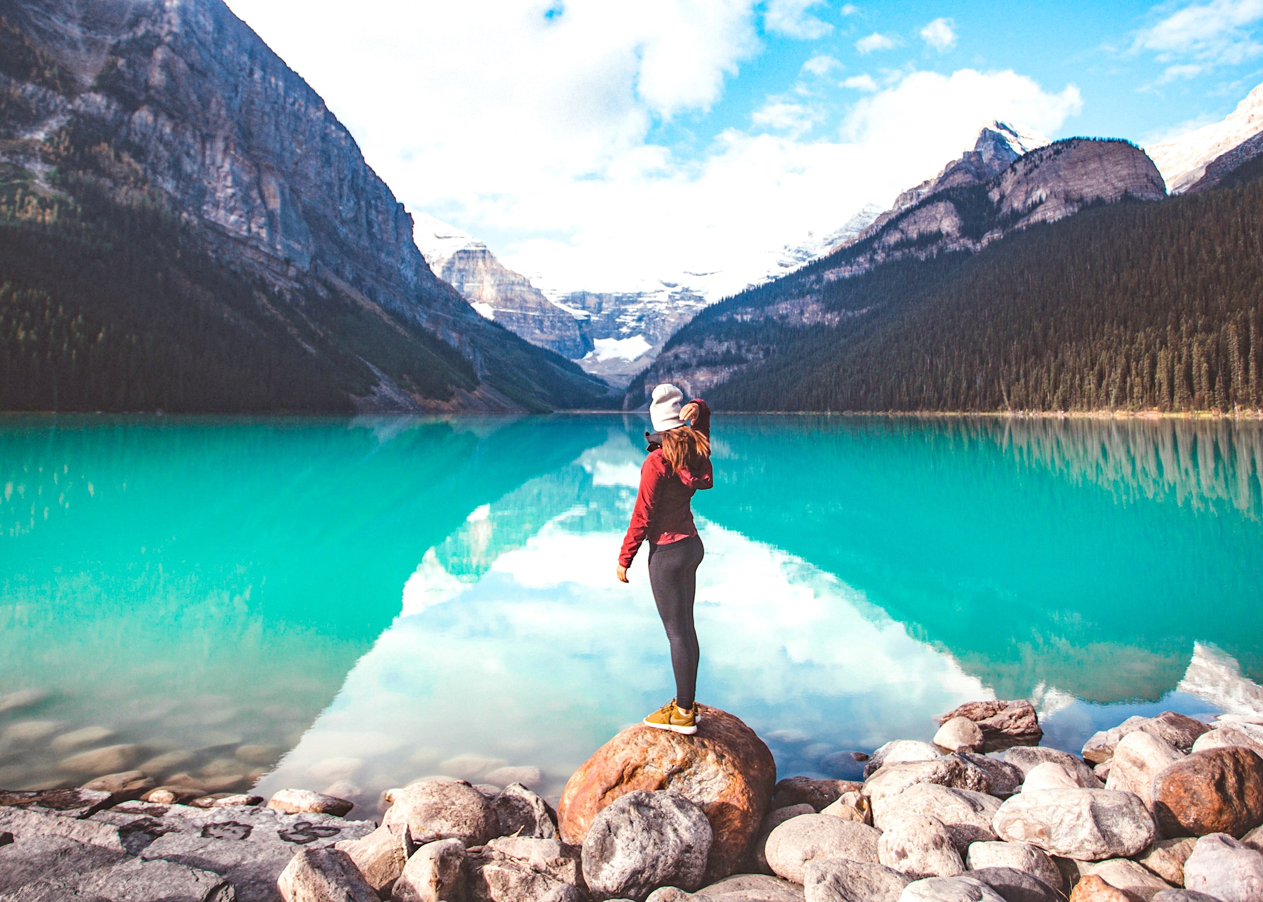 See Peaceful Lake Louise