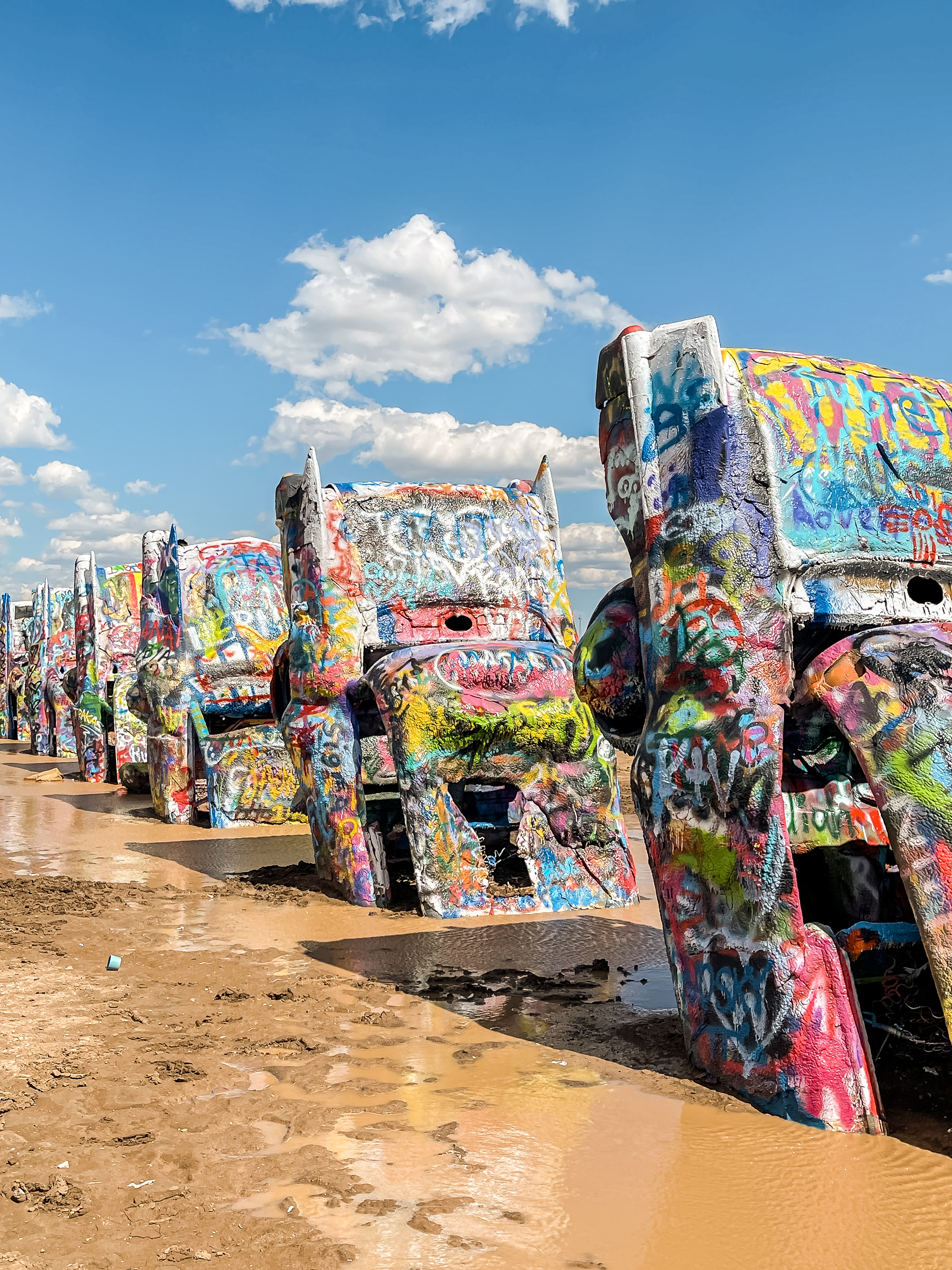 Marvel at Cadillac Ranch