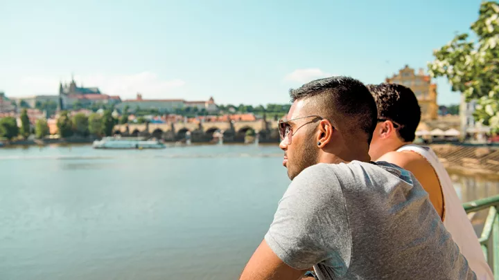The Charles Bridge in Prague, Czech Republic