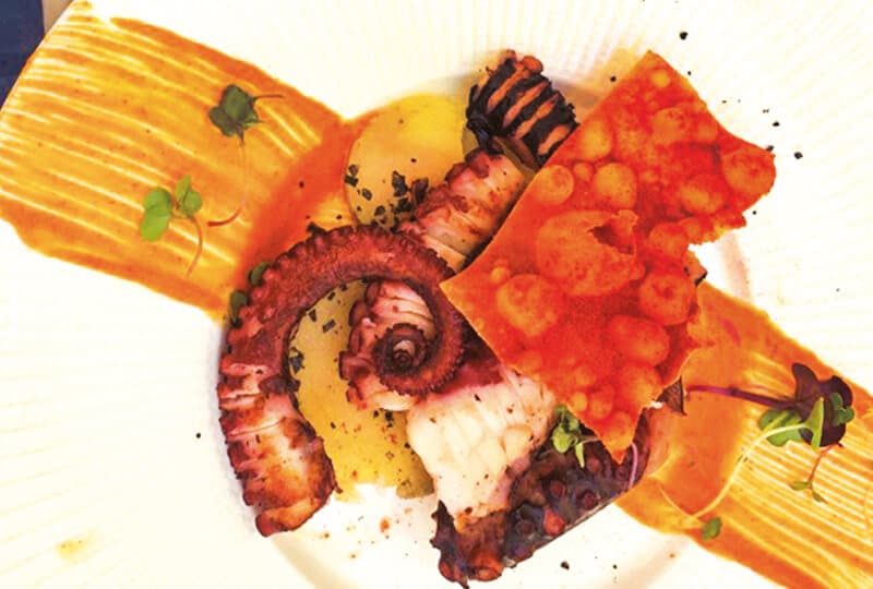 Food Experiences grilled octopus
