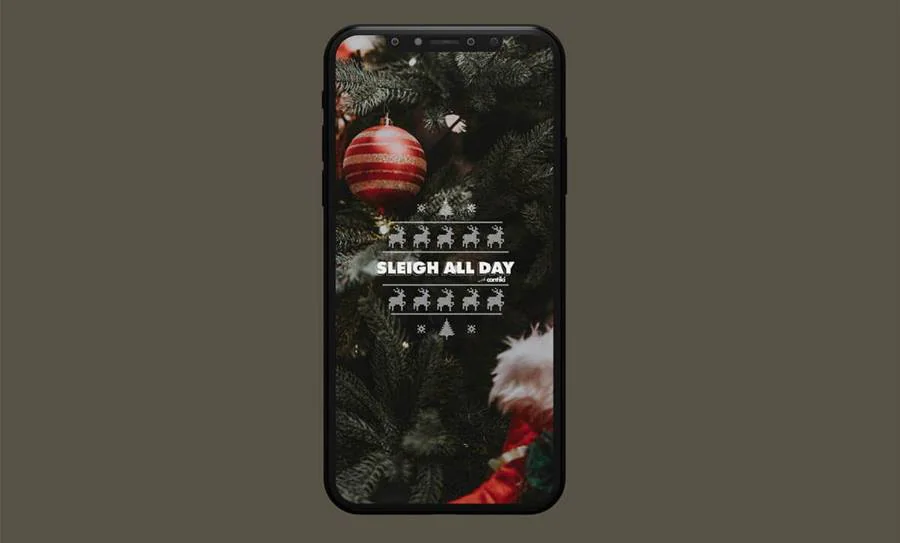 Contiki Sleigh All Day Mobile Background 03