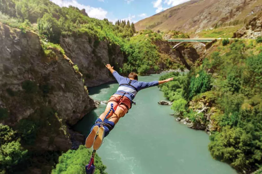 Bungy Jumping In New Zealand