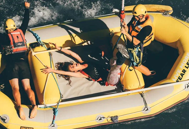 Bungee jumping in New Zealand 