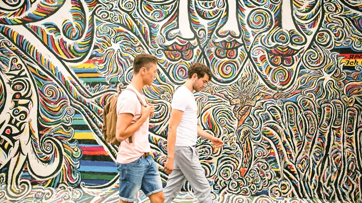 The Berlin Wall in Berlin, Germany