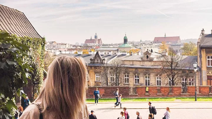 Streets of Krakow, Poland