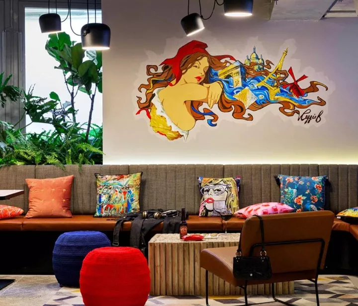 Moxy Paris Bastille Lounge